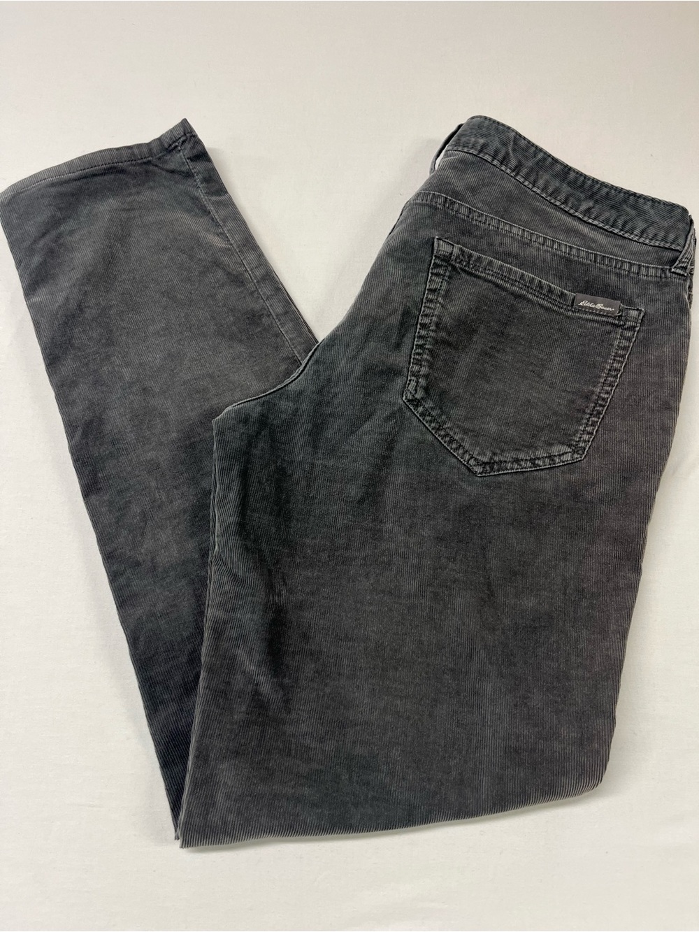 Eddie Bauer Women's Straight-Leg gray  Jeans every day casual Park 1553